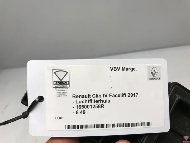 renault-clio-iv-facelift-2017-luchtfilterhuis-165001258r — foto 3