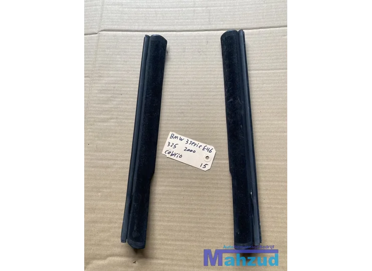 BMW E46 CABRIO links rechts DAK rubber (midden)