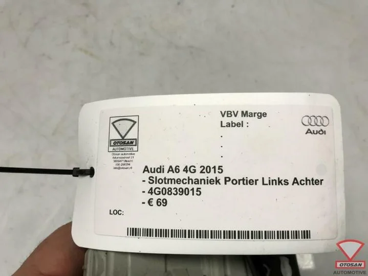 audi-a6-4g-2015-slotmechaniek-portier-links-achter-4g0839015 — foto 3