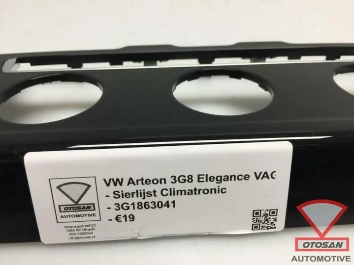 vw-arteon-3g8-2018-sierlijst-climatronic-dashboard-3g1863041 — foto 2