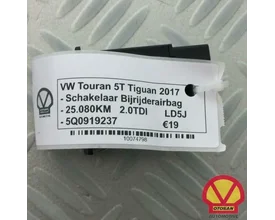 vw-touran-5t-airbag-bijrijdersairbag-schakelaar-5q0919237 — foto 2
