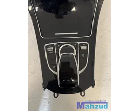 mercedes-cklasse-w205-zwart-glans-middenconsole-compleet-20132019 — foto 2
