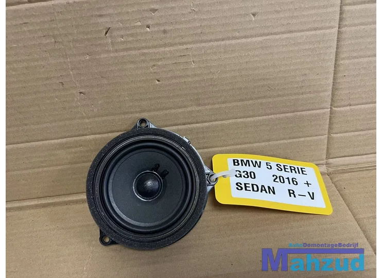 BMW 5 SERIE G30 SEDAN Grijs rechts voor deur portier speaker 2016+