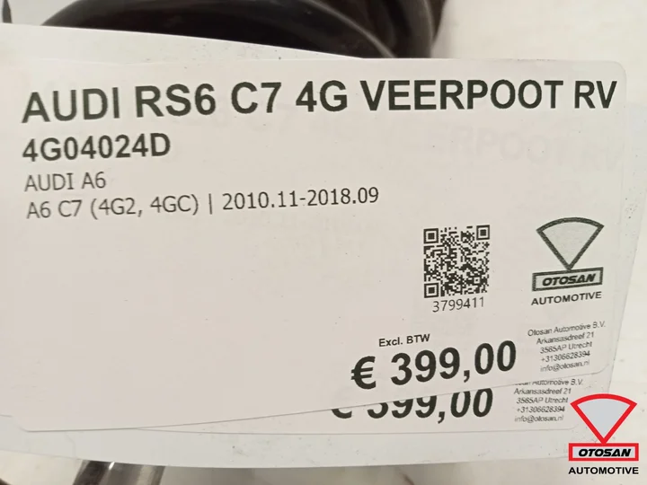 audi-rs6-c7-4g-schokdemper-veerpoot-rechts-voor-4g04024d — foto 4