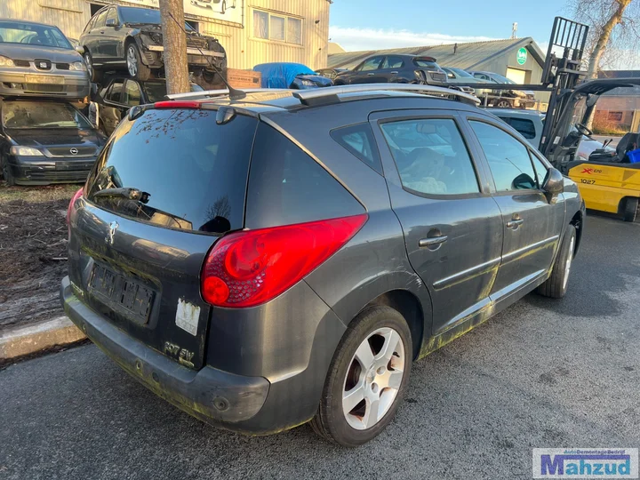 peugeot-207-sw-grijs-ktp-demontage-sloop-onderdelen — foto 4