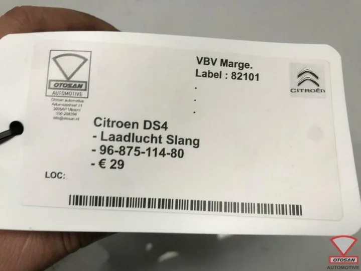 citroen-ds4-laadlucht-slang-96-875-114-80 — foto 2