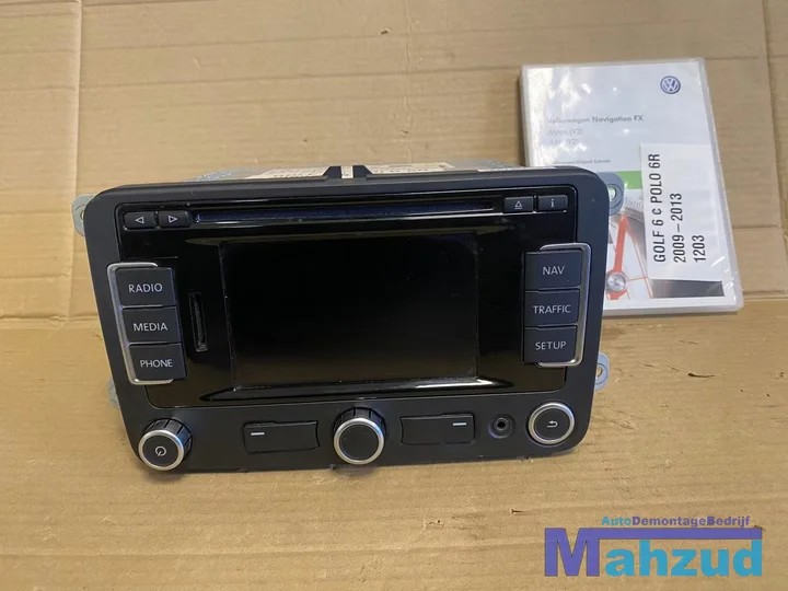 vw-golf-6-polo-caddy-touran-transporter-radio-rns-310-navigatie — foto 4