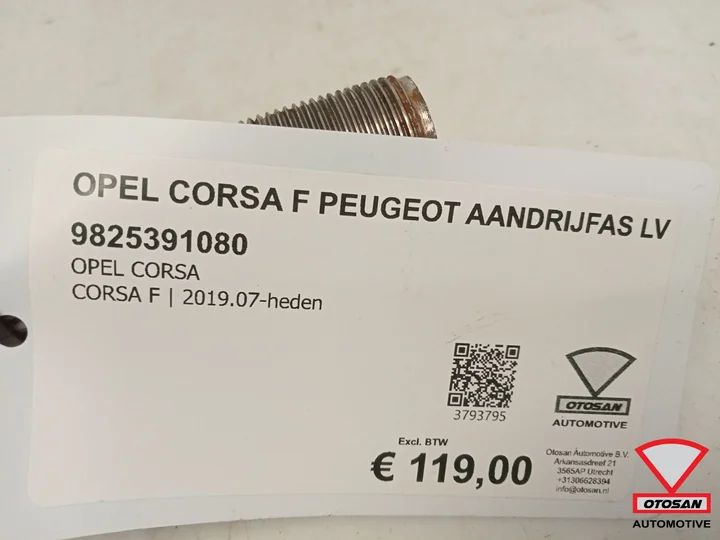 opel-corsa-f-peugeot-aandrijfas-links-voor-9825391080 — foto 5
