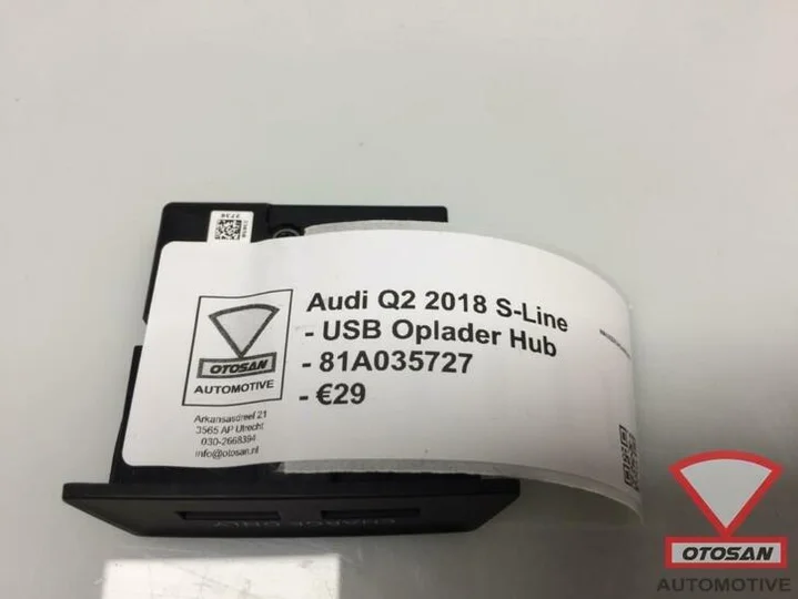 audi-q2-2018-s-line-usb-oplader-telefoon-hub-81a035727 — foto 2
