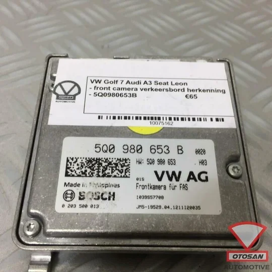 vw-golf-7-leon-a3-front-camera-verkeersbord-5q0980653b — foto 2