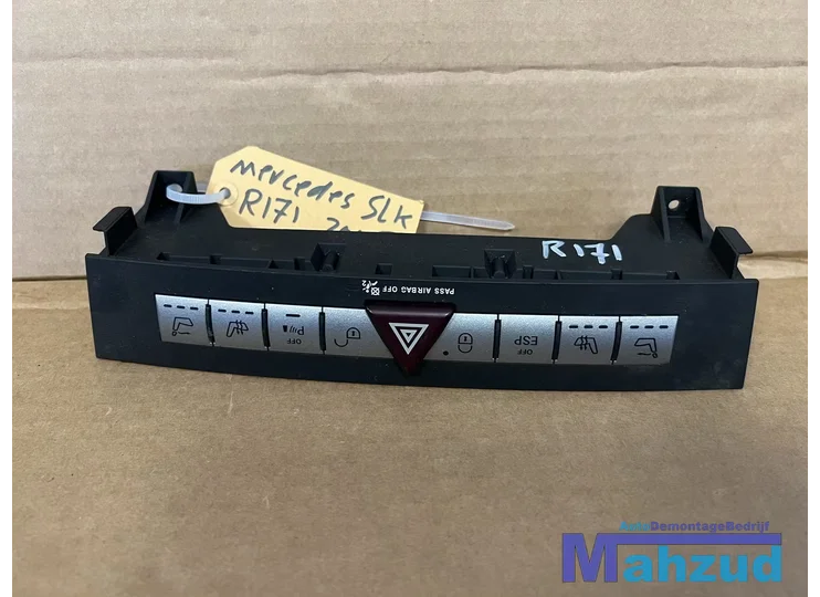 MERCEDES SLK R171 Dashboard midden alarm schakelaar 2004-2011