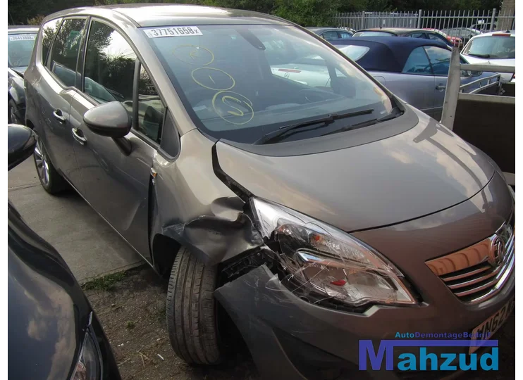OPEL MERIVA B Zwart leer interieur compleet