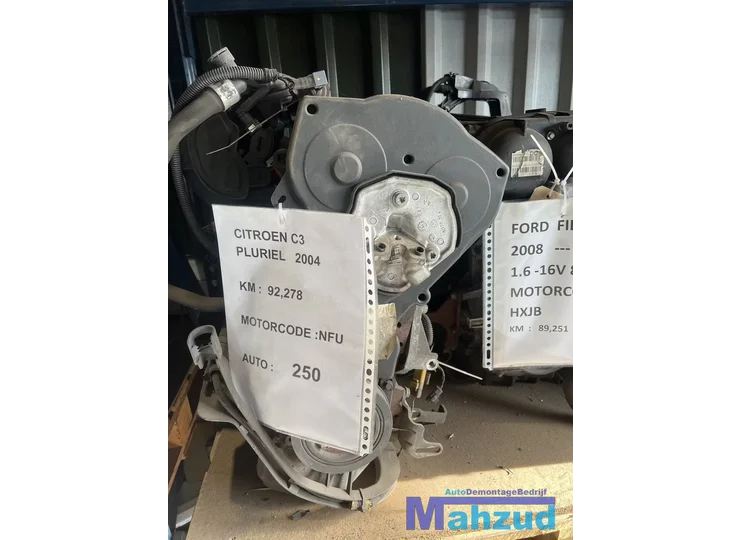 CITROEN C3 PLURIEL 1.6 NFU Motorblok motor moteur