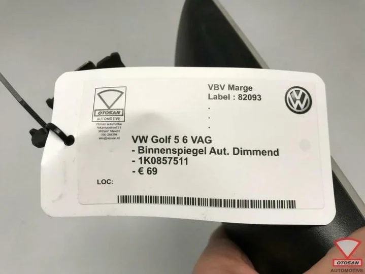 vw-golf-5-6-vag-binnenspiegel-aut.-dimmend-1k0857511 — foto 4