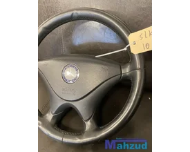 mercedes-slk-r170-w208-clk-stuurwiel-stuur-met-airbag-leer-zwart — foto 3