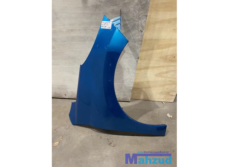 Peugeot 207 CC blauw KMUD rechter zijscherm scherm zijpaneel