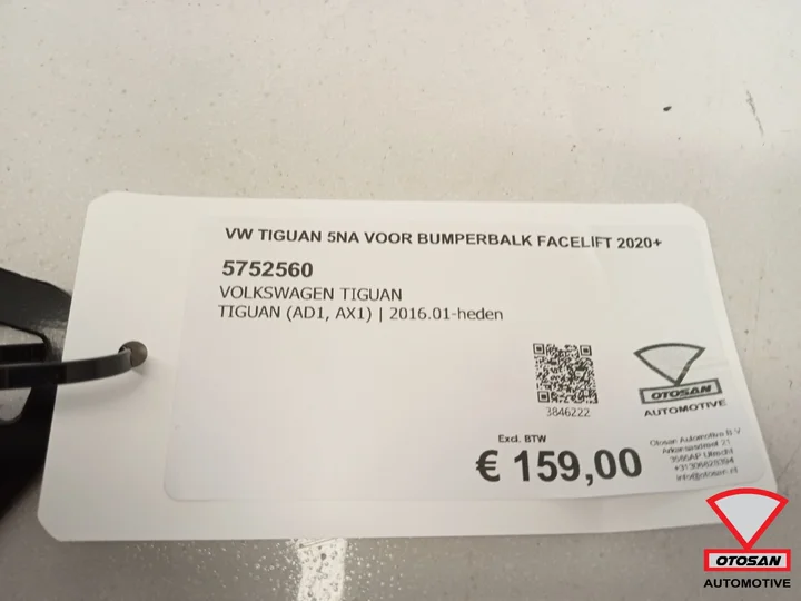 vw-tiguan-5na-voor-bumperbalk-facelift-2020 — foto 4