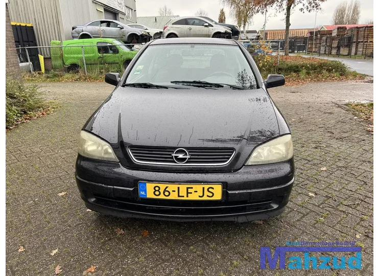 2002 OPEL ASTRA G 1.6 16V Zwart Z20R X16XE Sloop Onderdelen