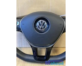 vw-golf-7-polo-tiguan-caddy-leer-stuurwiel-stuur-met-airbag — foto 4