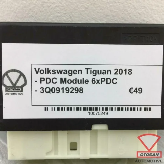 vvw-tiguan-5na-2018-parkeersensor-module-6x-pdc-3q0919298 — foto 2