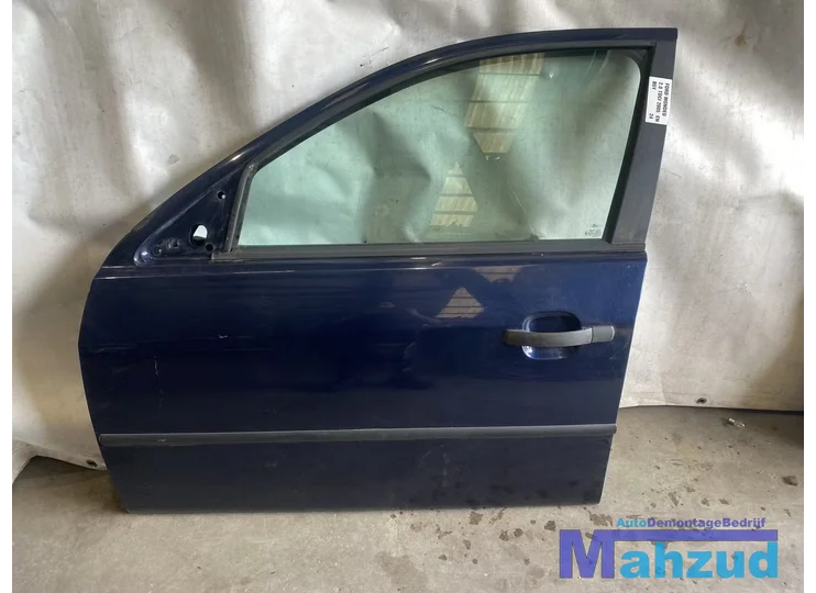 FORD MONDEO 3 Blauw E2 Links voor deur portier 2000-2007
