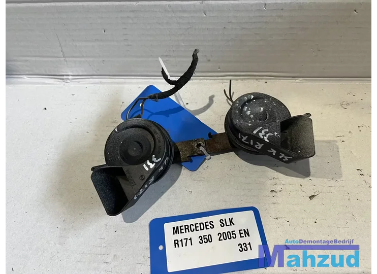 MERCEDES SLK R171 toeter claxon dubbel 2005-2011 