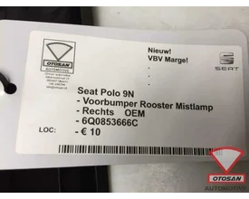 vw-polo-9n-voorbumper-rooster-rechts-nieuw!-6q0853666c — foto 3