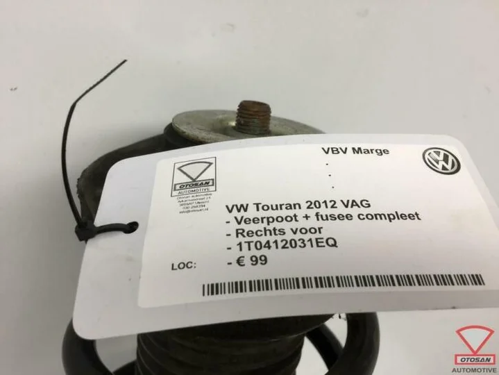 vw-touran-2012-vag-veerpoot-+-fusee-rechts-voor-1t0412031eq — foto 2