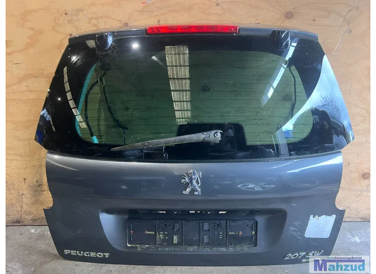 PEUGEOT 207 SW Hayon KTP gris 2007-2013