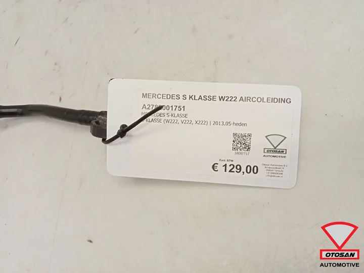 mercedes-s-klasse-w222-aircoleiding-a2782001751 — foto 2
