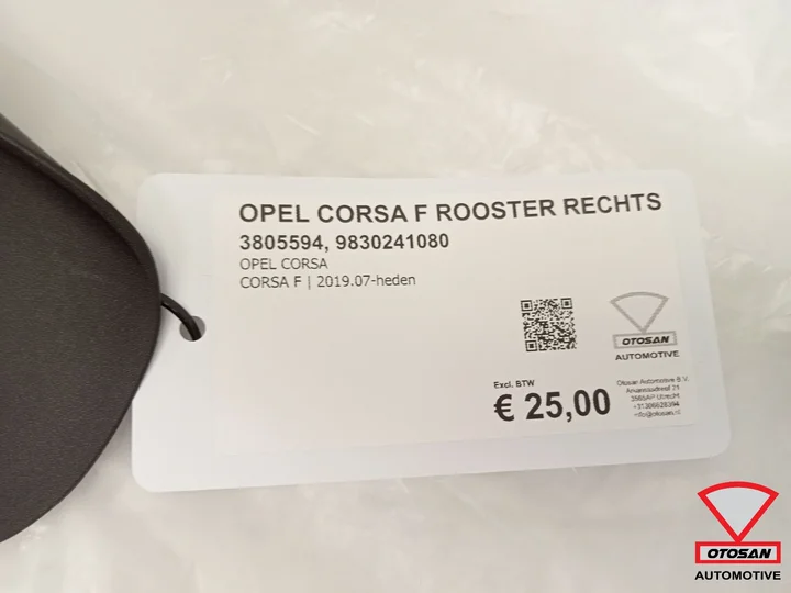 opel-corsa-f-rooster-voorbumper-rechts-nieuw-9830241080 — foto 2
