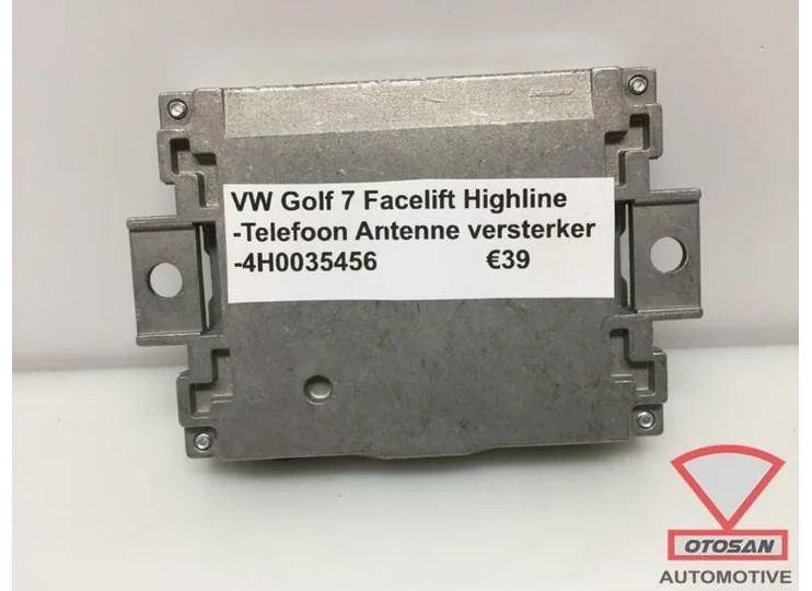 vw golf 7 facelift phone antenna amplifier 4h0035456
