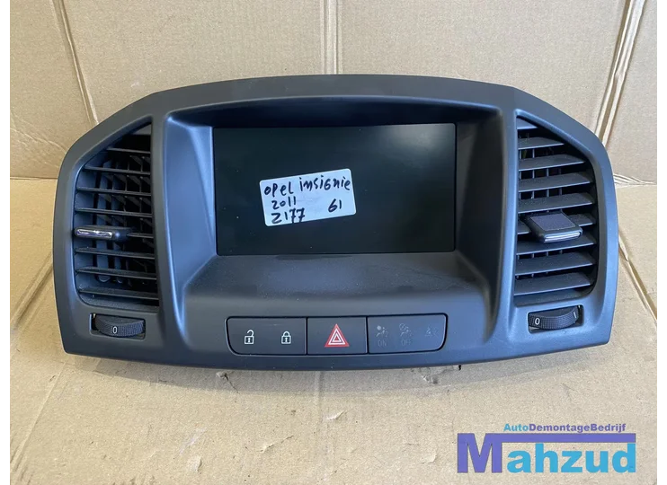 opel-insignia-a-middenconsole-compleet-scherm-radio-cd-speler