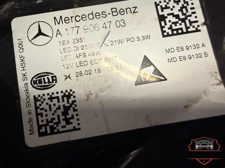 mercedes-aklasse-w177-led-high-performance-koplamp-links — foto 4