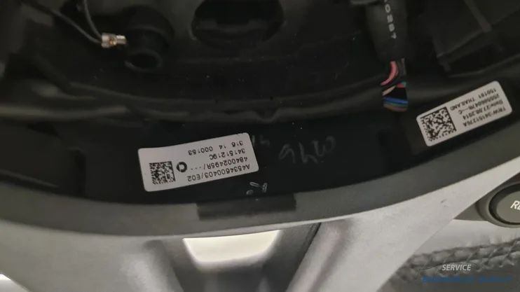 stuurwiel-leder-smart-forfour-fortwo-w453-a4534600403-stuur-cruise-control-leer-origineel-gebruikt-2014-2024 — foto 8