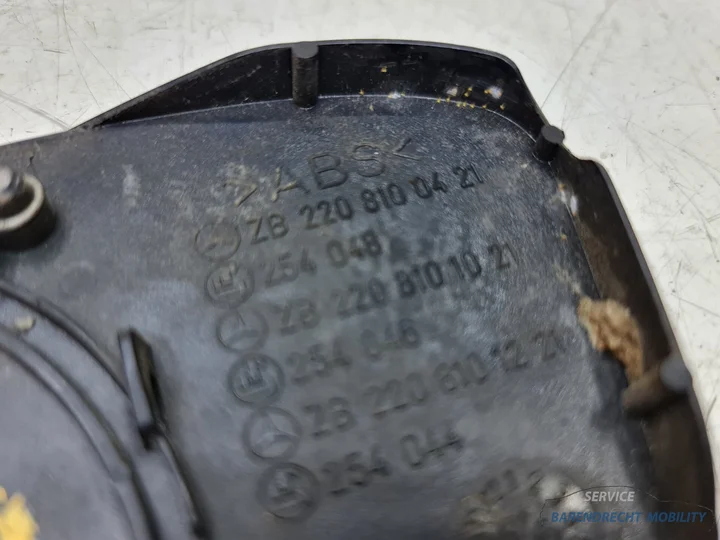 spiegelglas-mercedes-w220-s-klasse-a2208100421-rechts-passagierskant-origineel-gebruikt — foto 10