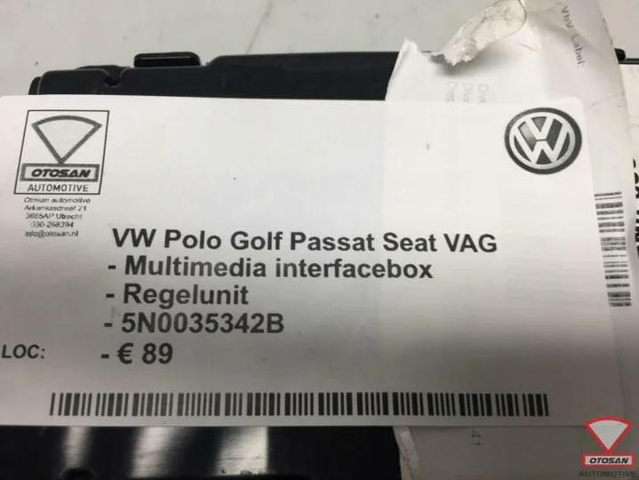 vw-seat-vag-multimedia-interfacebox-regelunit-5n0035342b — foto 3
