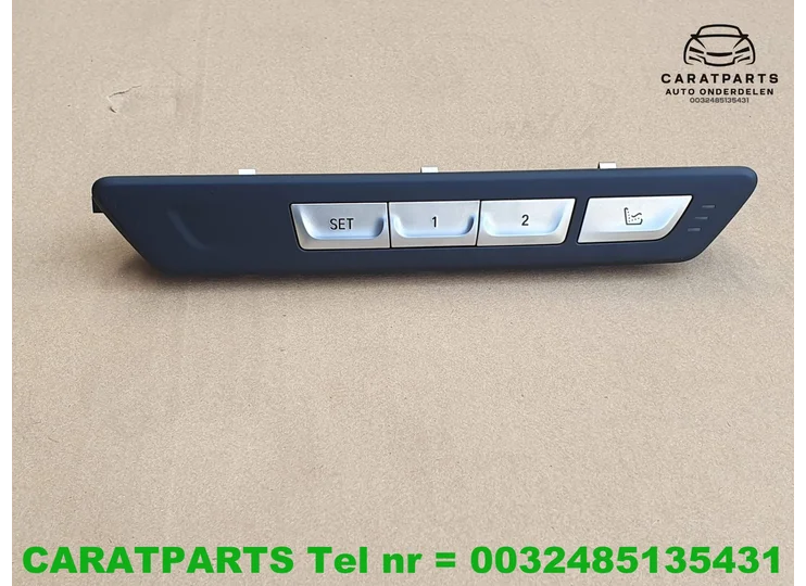 6826737 M760LIX G11 Memoryschalter Sitzverstellung G12
