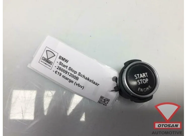 bmw start stop switch keyless go 260091200b