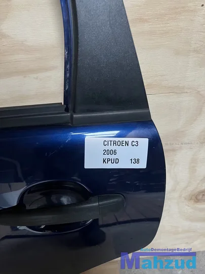 citroen-c3-1-blauw-kpud-links-achter-deur-20022009 — foto 2