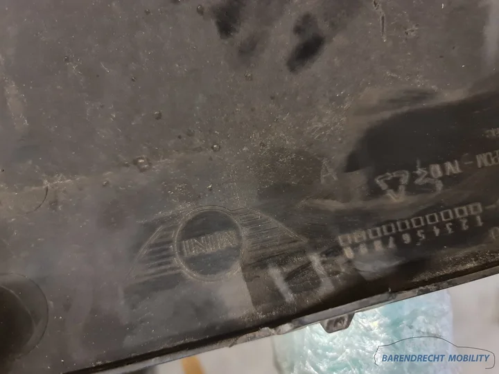 diffuser-achterbumper-mini-cooper-f56-7302548-zwart-origineel-gebruikt — foto 12