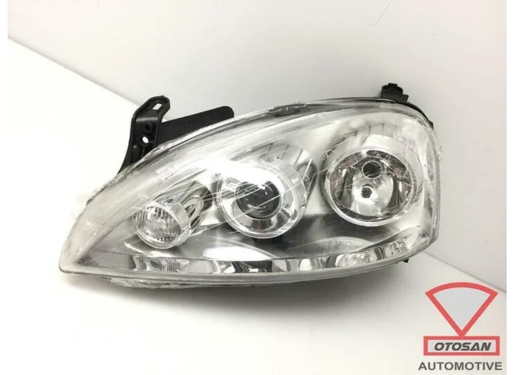 opel corsa combo 2000 2007 headlight left h7 h7 halogen new