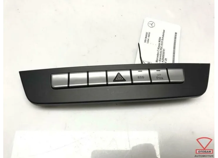 mercedes c class w204 hazard warning light pdc switch a2049058701