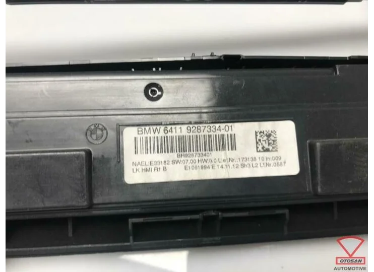 BMW 1 3 Serie F20 F30 Kachel Bedieningspaneel 64119287334