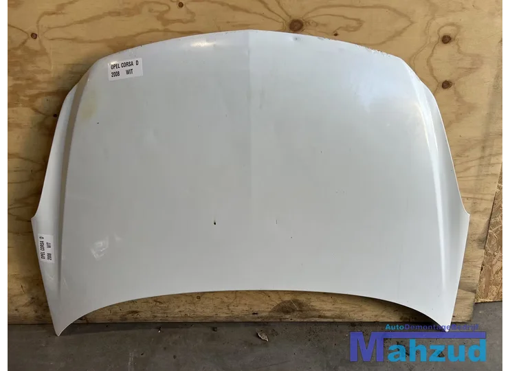 OPEL CORSA D wit motorkap 2006-2014