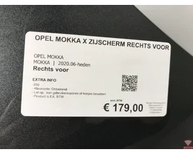 opel-mokka-x-2017+-zijscherm-spatbord-rechts-voor-origineel! — foto 2