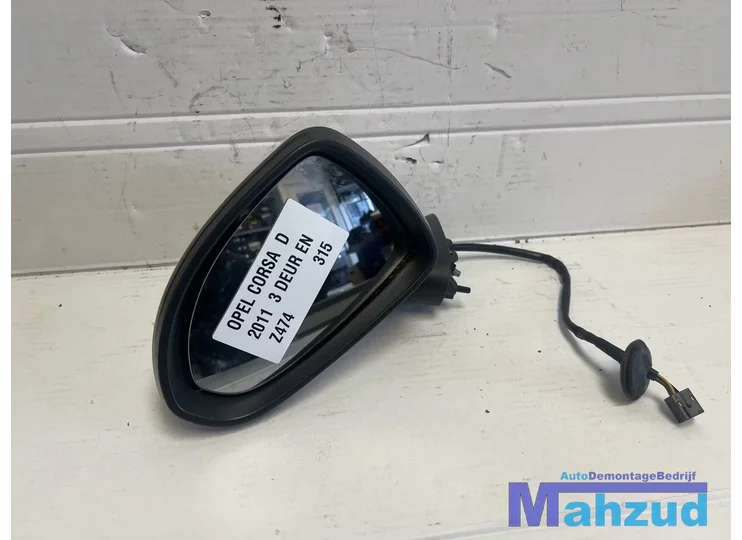 OPEL CORSA D WIT Z474 Links spiegel buitenspiegel 2006-2015