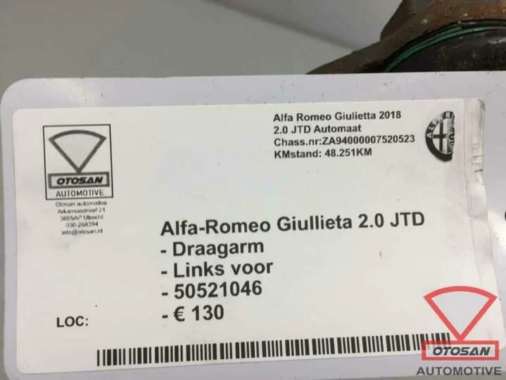alfa-romeo-giulietta-2018-draagarm-links-voor-50521046 — foto 3