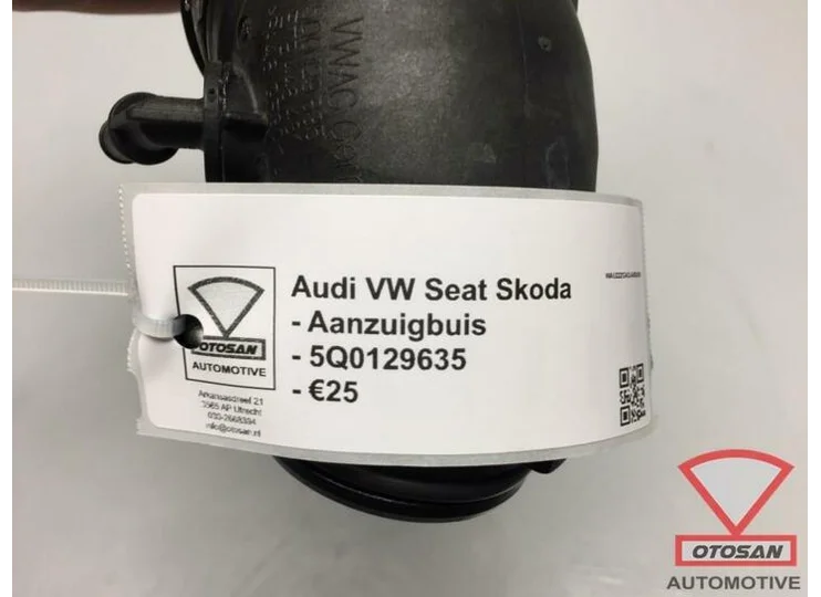 Audi VW Seat Skoda Aanzuigbuis 5Q0129635