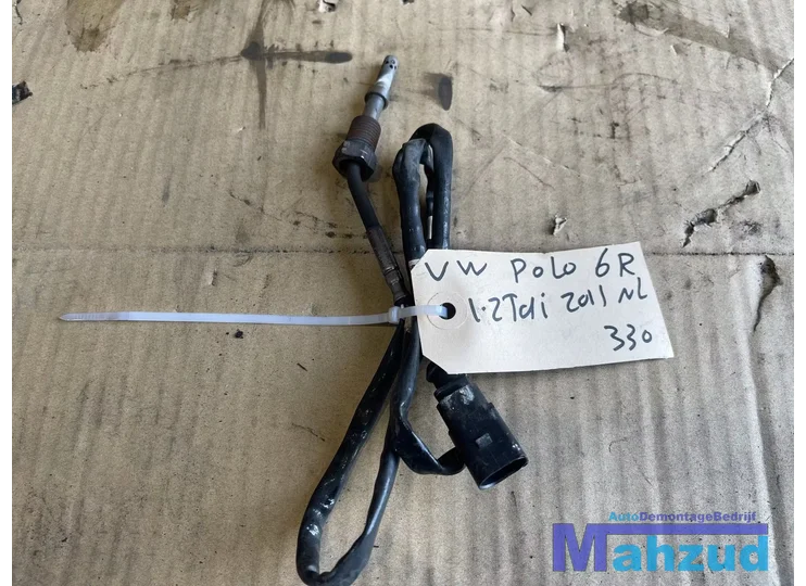 VW POLO 6R 1.2 TDI uitlaattemperatuursensor 1J0973802